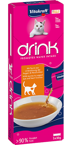 Vitakraft Cat Drink Напиток с курицей и таурином