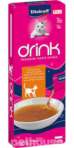 Vitakraft Cat Drink Напиток с курицей и таурином