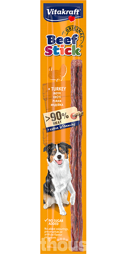 Vitakraft Dog Beef Stick Original з індичкою
