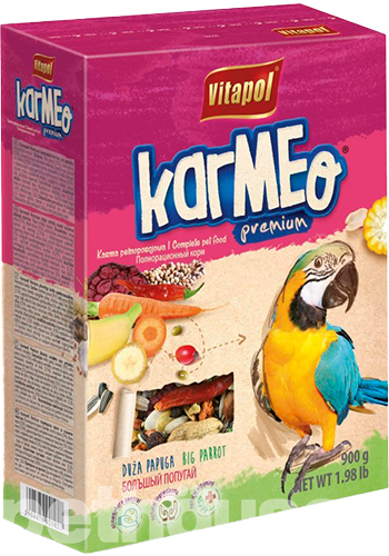 Vitapol Karmeo Premium Корм ​​для великих папуг