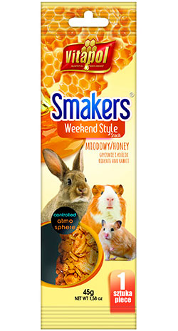 Vitapol Smakers Weekend Style с медом для грызунов