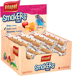 Vitapol Smakers Box с фруктами для попугаев