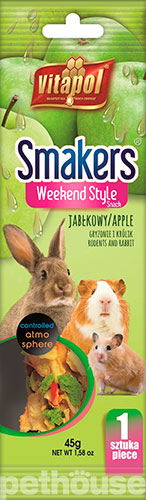 Vitapol Smakers Weekend Style с яблоками для грызунов