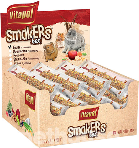 Vitapol Smakers Box с фруктами для грызунов