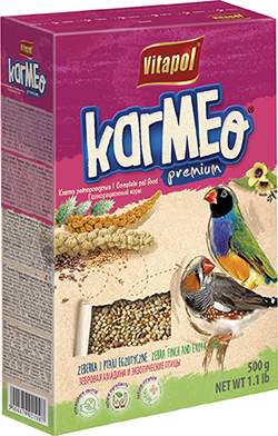 Vitapol Karmeo Premium Корм для зебровых амадин и экзотических птиц