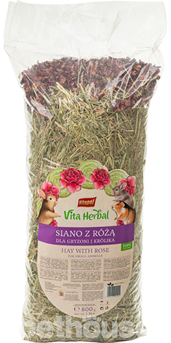 Vitapol Vita Herbal Сено с лепестками роз для грызунов