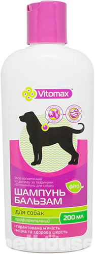 Vitomax Профилактический фитошампунь-бальзам для собак
