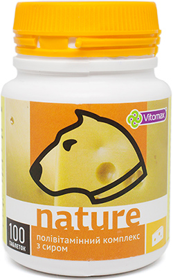 Vitomax Nature Поливитаминный комплекс со вкусом сыра для собак ...