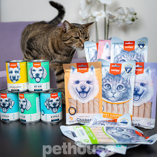 Wanpy Creamy Lickable Treat Duck Кремовое лакомство с уткой для собак