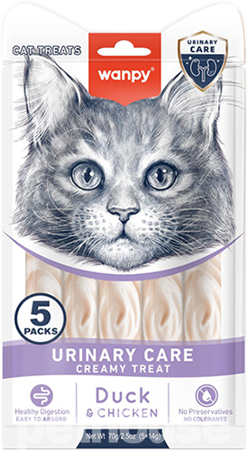 Wanpy Functional Creamy Treat Urinary Care Кремовое лакомство для кошек