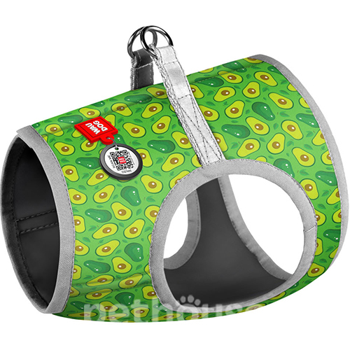 WauDog Шлея з принтом "Авокадо" для собак