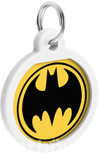 WauDog Адресник Smart ID з QR-паспортом "Бетмен лого"