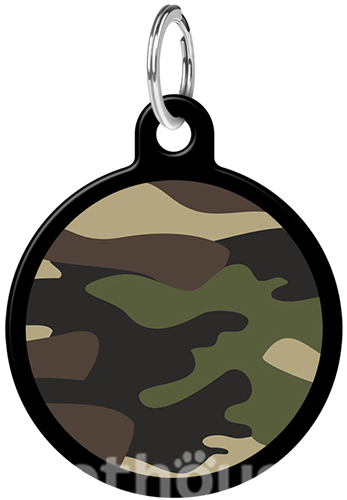 WauDog Адресник Smart ID с QR-паспортом "Камо", чорний