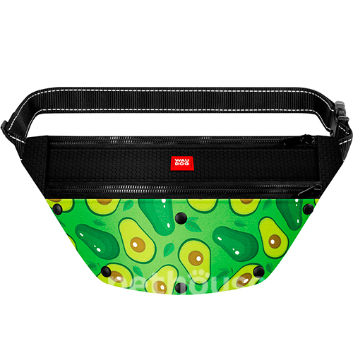 WauDog Textile Поясная сумка-бананка "Авокадо"