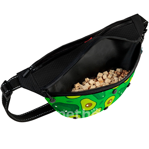 WauDog Textile Поясная сумка-бананка "Авокадо"