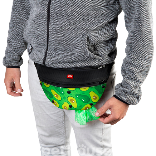 WauDog Textile Поясная сумка-бананка "Авокадо"