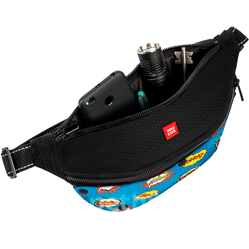 WauDog Textile Поясна сумка-бананка "Вау"