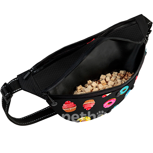 WauDog Textile Поясная сумка-бананка "Пончики"