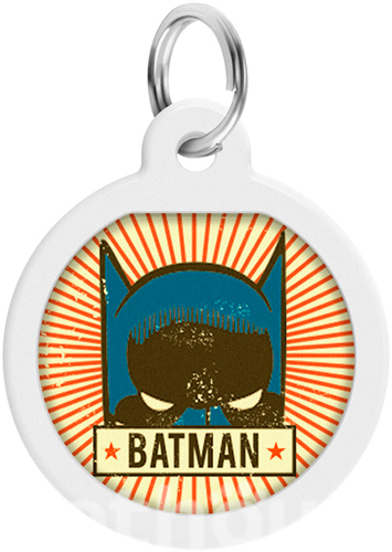 WauDog Адресник Smart ID з QR-паспортом "Бетмен вінтаж" WauDog Адресник Smart ID з QR-паспортом "Бетмен вінтаж"