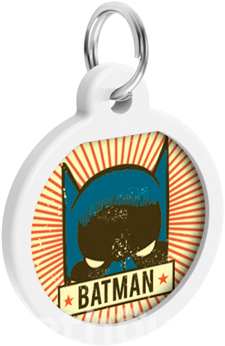 WauDog Адресник Smart ID з QR-паспортом "Бетмен вінтаж" WauDog Адресник Smart ID з QR-паспортом "Бетмен вінтаж"