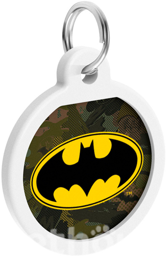 WauDog Адресник Smart ID з QR-паспортом "Бетмен зелений" WauDog Адресник Smart ID з QR-паспортом "Бетмен зелений"