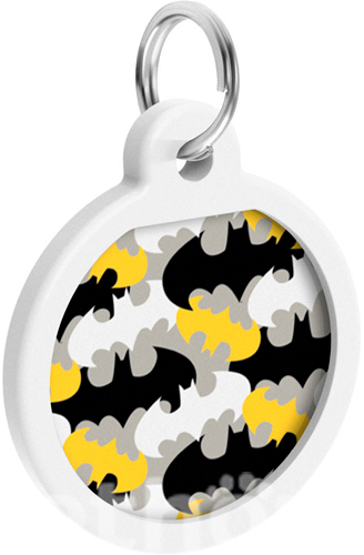 WauDog Адресник Smart ID з QR-паспортом "Бетмен візерунок" WauDog Адресник Smart ID з QR-паспортом "Бетмен візерунок"