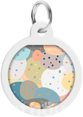 WauDog Адресник Smart ID з QR-паспортом "Абстракція" WauDog Адресник Smart ID з QR-паспортом "Абстракція"