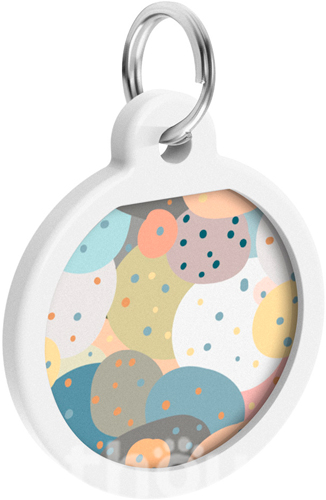 WauDog Адресник Smart ID з QR-паспортом "Абстракція" WauDog Адресник Smart ID з QR-паспортом "Абстракція"