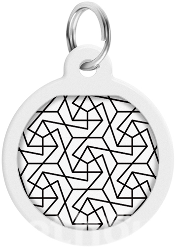 WauDog Адресник Smart ID з QR-паспортом "Геометрія"