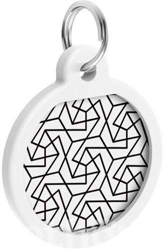 WauDog Адресник Smart ID з QR-паспортом "Геометрія"