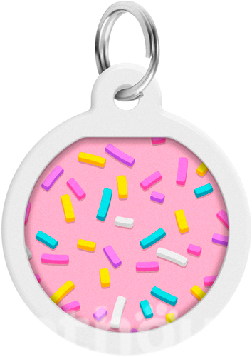 WauDog Адресник Smart ID з QR-паспортом "Маршмеллоу"