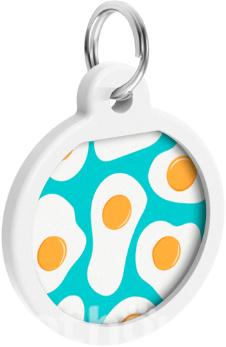 WauDog Адресник Smart ID з QR-паспортом "Яєчня" WauDog Адресник Smart ID з QR-паспортом "Яєчня"