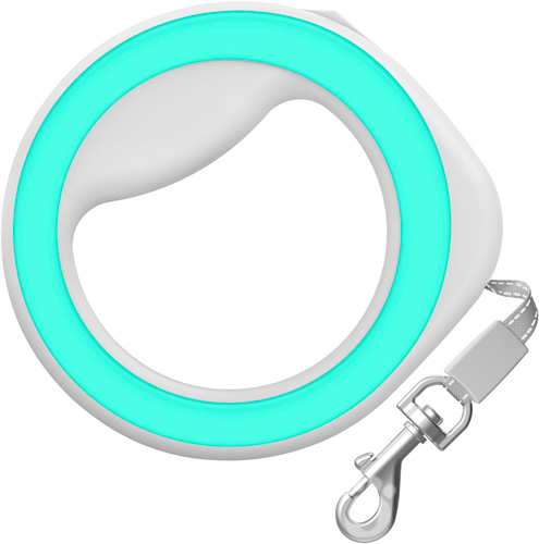 WauDog Поводок-рулетка круглая для собак весом до 40 кг, лента, 2,9 м