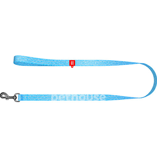 WauDog Re-cotton Повідець із відновленої бавовни для собак, блакитний