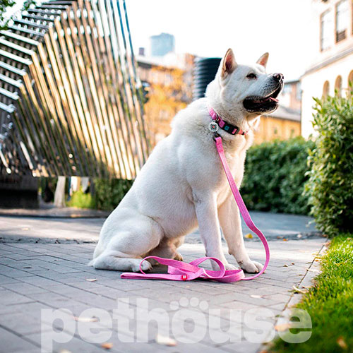 WauDog Re-cotton Повідець із відновленої бавовни для собак, рожевий WauDog Re-cotton Повідець із відновленої бавовни для собак, рожевий