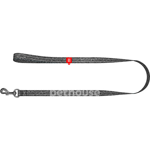 WauDog Re-cotton Повідець із відновленої бавовни для собак, сірий