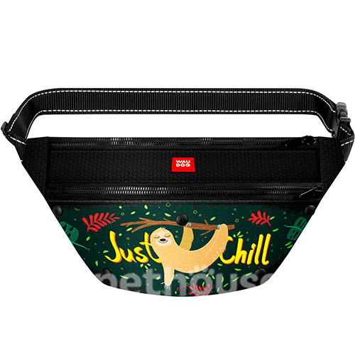 WauDog Textile Поясная сумка-бананка "Ленивец"