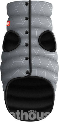 WauDog Clothes Курточка світловідбивна для собак, сіра