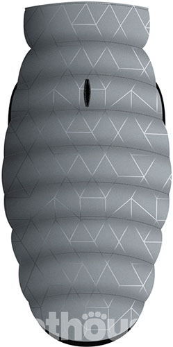 WauDog Clothes Курточка світловідбивна для собак, сіра