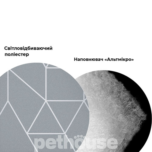 WauDog Clothes Курточка світловідбивна для собак, сіра