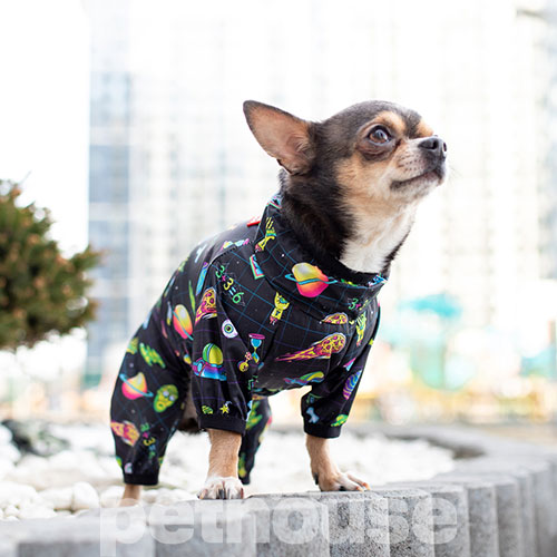 WauDog Clothes Вітрівка "Рік і Морті 2" для собак