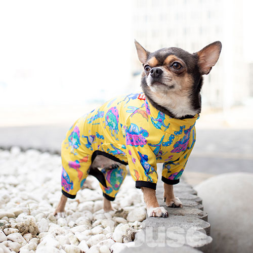 WauDog Clothes Вітрівка "Рік і Морті 3" для собак