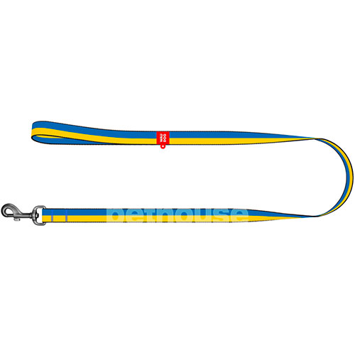 WauDog Nylon Повідець з принтом "Colors of freedom" для собак, нейлон WauDog Nylon Повідець з принтом "Colors of freedom" для собак, нейлон