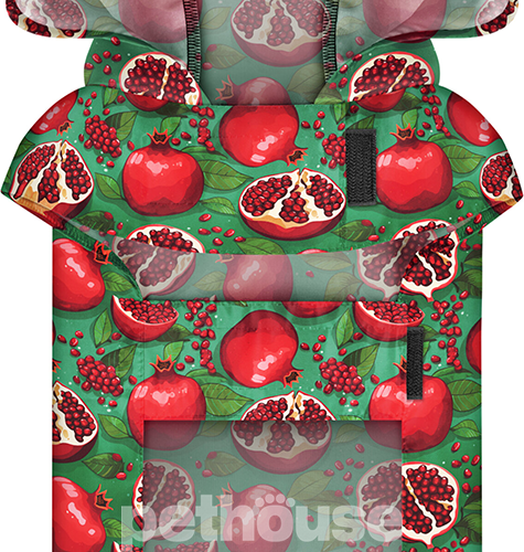 WauDog Clothes Дощовик-накидка "Гранати" для собак WauDog Clothes Дощовик-накидка "Гранати" для собак