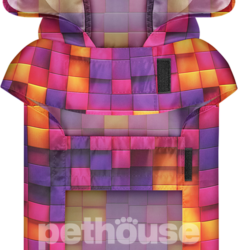 WauDog Clothes Дощовик-накидка "Куби 3Д" для собак