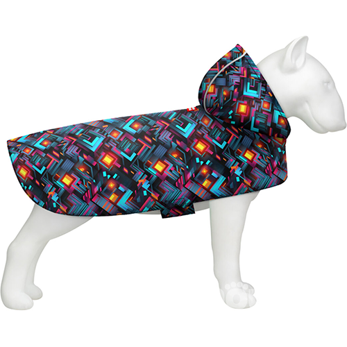 WauDog Clothes Дощовик-накидка "Нескінченні світи" для собак