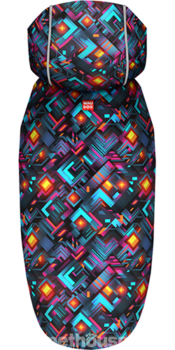 WauDog Clothes Дощовик-накидка "Нескінченні світи" для собак