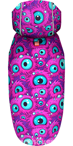 WauDog Clothes Дощовик-накидка "Око монстра" для собак WauDog Clothes Дощовик-накидка "Око монстра" для собак