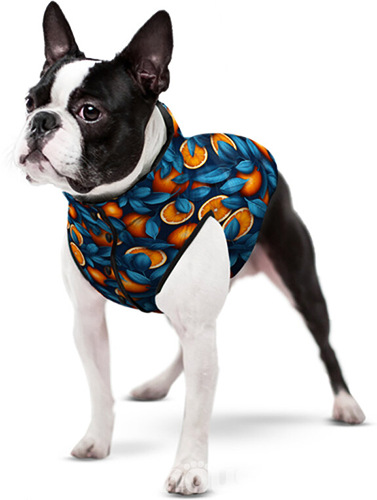 WauDog Clothes Курточка "Апельсини" для собак