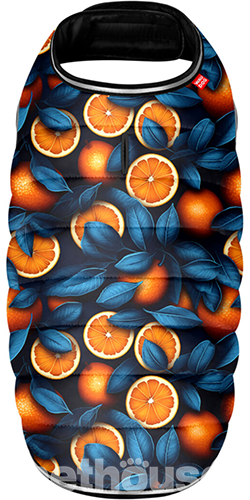 WauDog Clothes Курточка-накидка "Апельсини" для собак WauDog Clothes Курточка-накидка "Апельсини" для собак